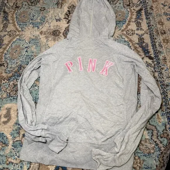 Vintage Y2K Pink Hoodie - Picture 6 of 6